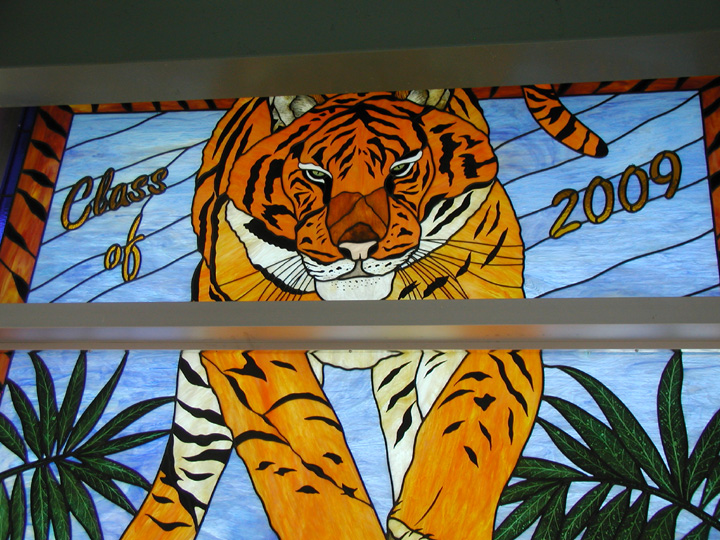 Stony Point High School 2009 Commemorative Stained Glass Window &nbsp;
